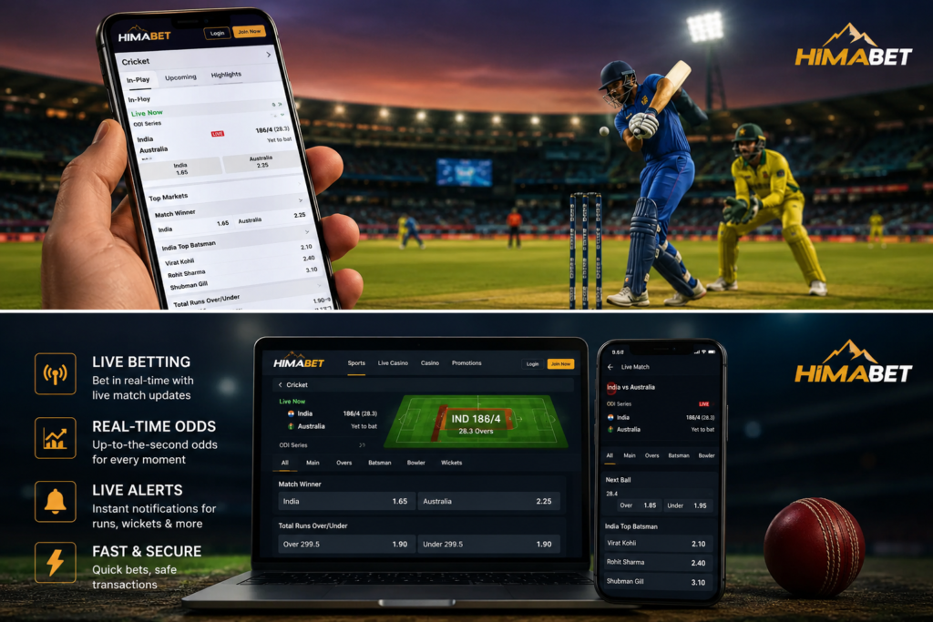 Himabet Guide for Live Cricket